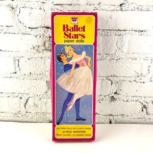 Vintage 80’s Ballet Stars Paper Dolls